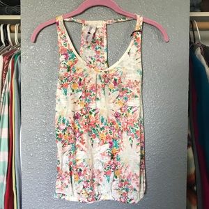 5th Culture floral tank top